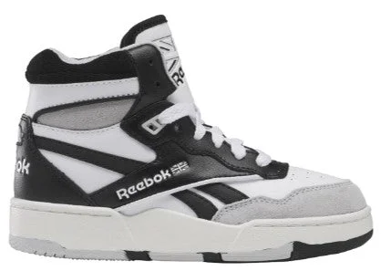 REEBOK BB 4000 II MID ADULT  - WHITE BLACK GREY