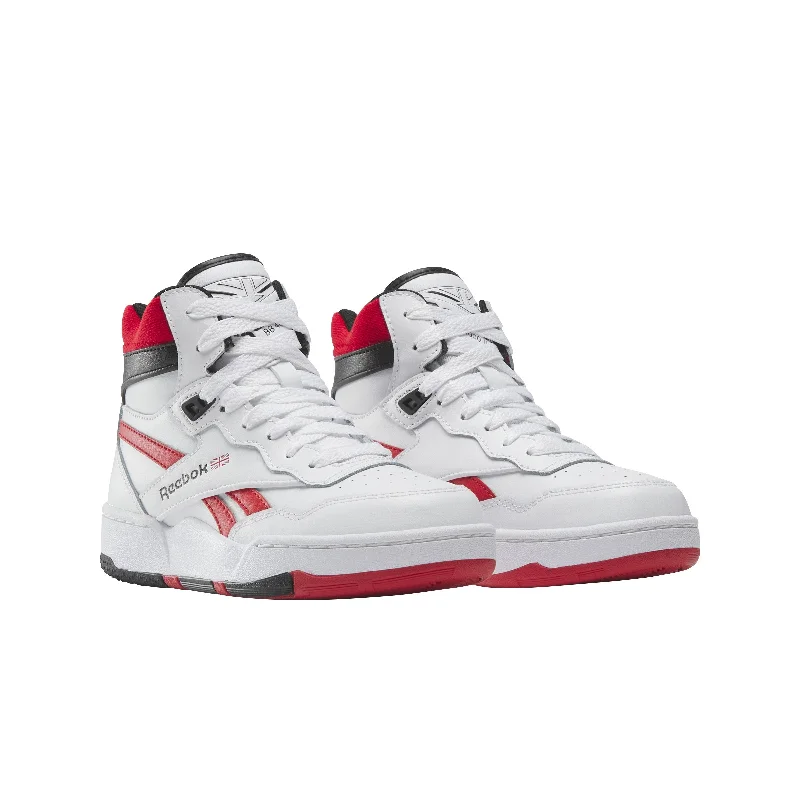 REEBOK BB 4000 II MID YOUTH - RED BLACK