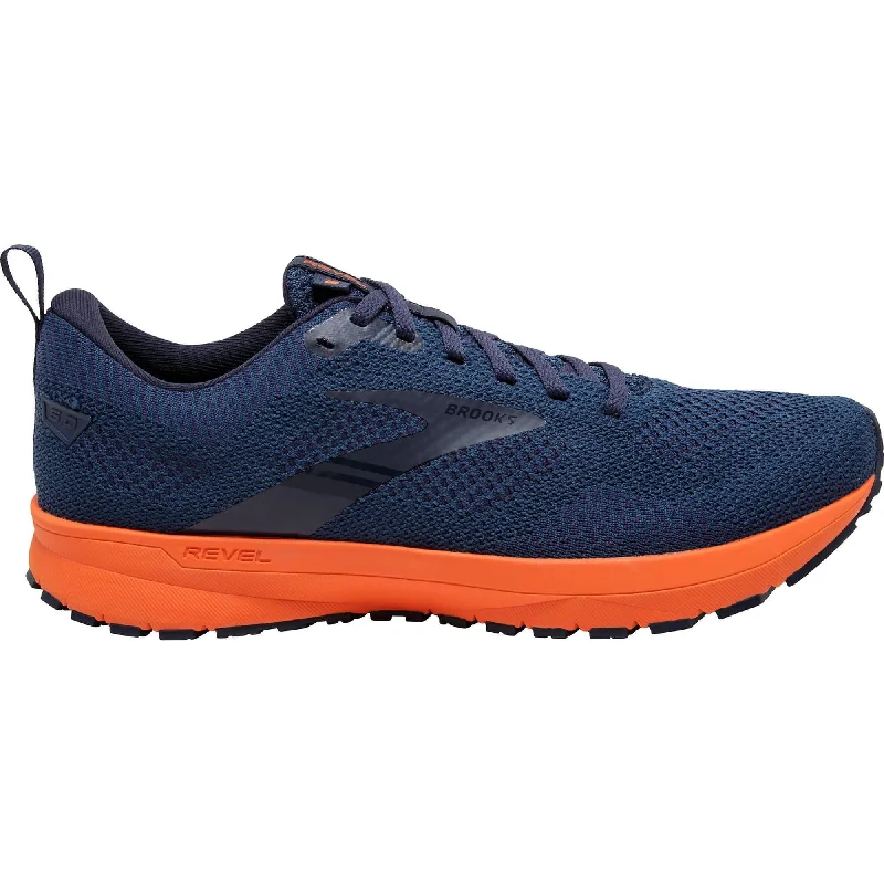 Brooks Revel 5 Mens Running Shoes - Blue