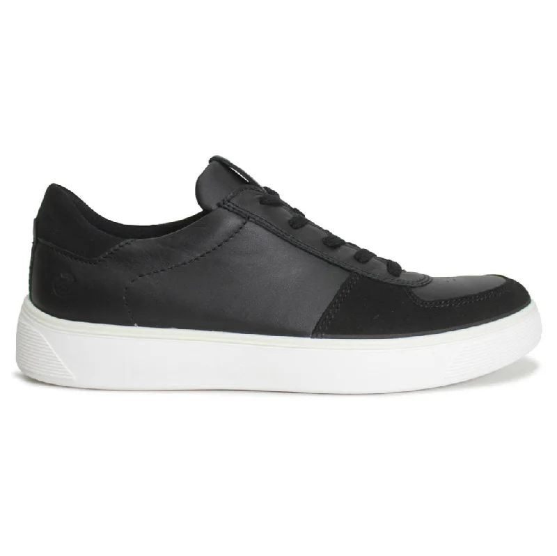 Street Tray Nubuck Leather Men's Low Profile Shoes