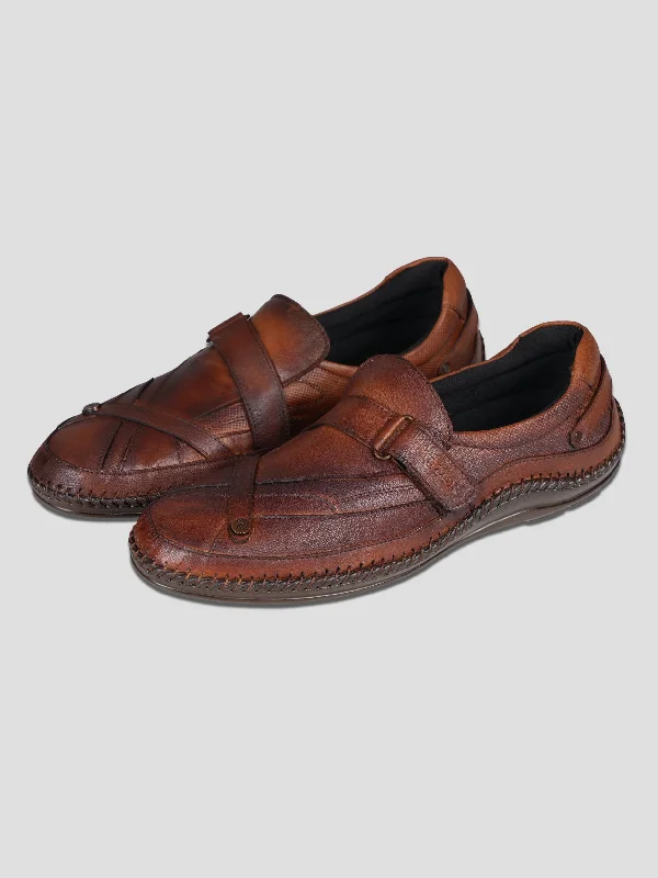 Ezok Leather Casual Shoes For Men