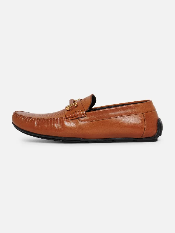 Ezok Leather Loafer Shoes For Men