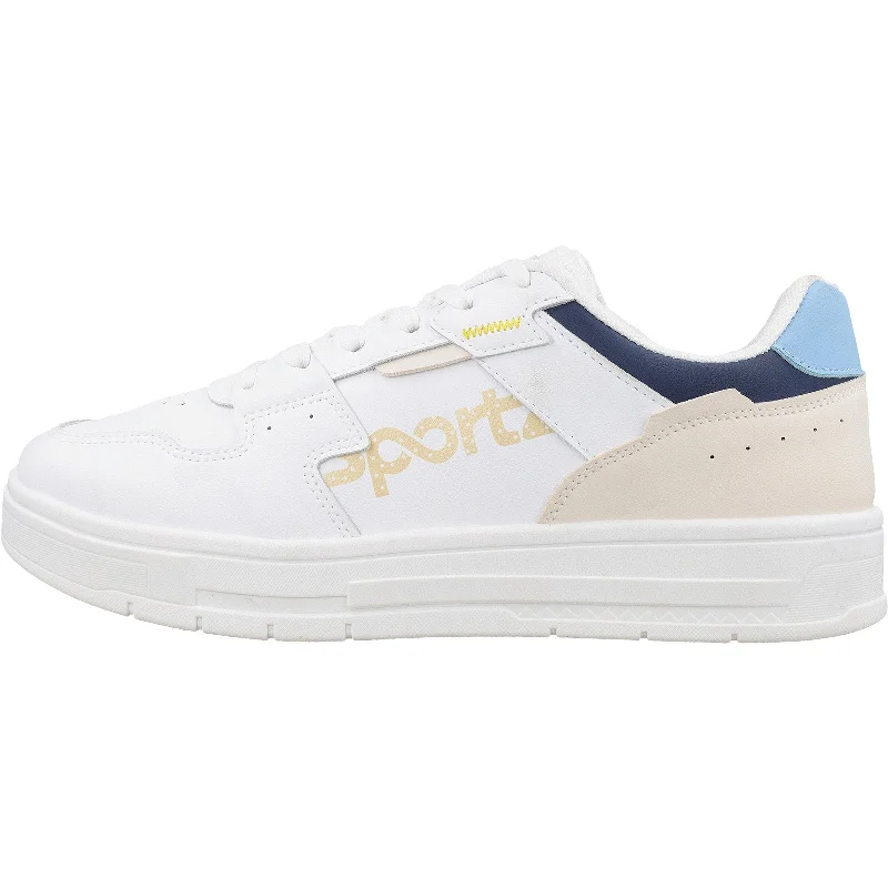 Men's Sports Sneakers - WY3487 White Blue