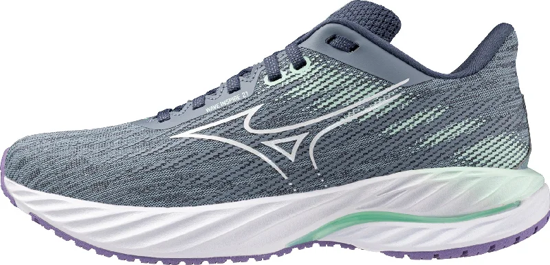 Mizuno Wave Inspire 21 Womens Running Shoes - Grey