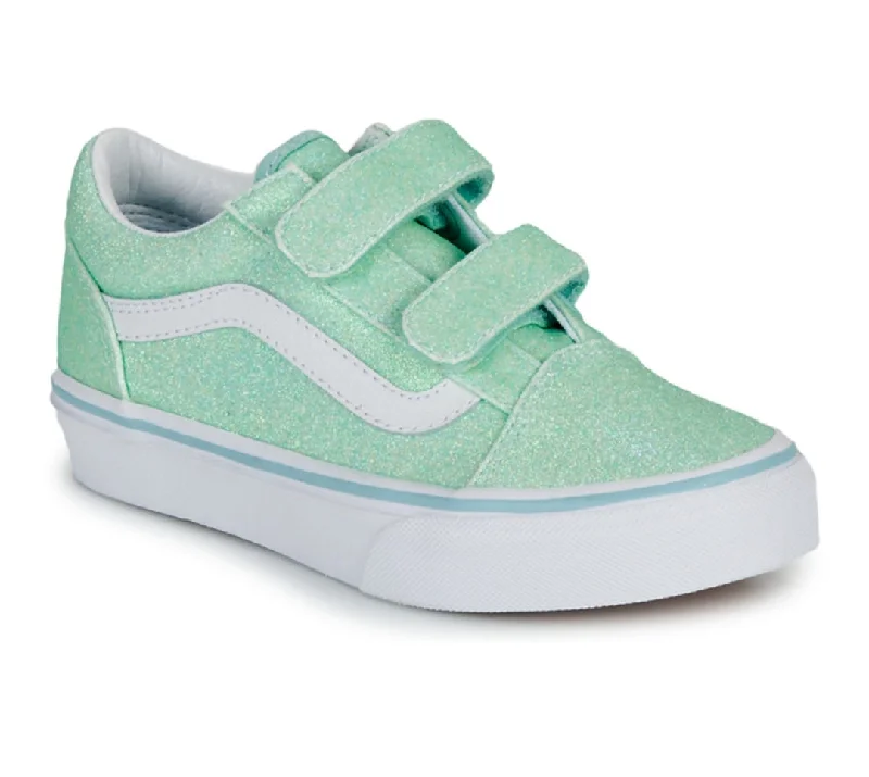 VANS OLD SKOOL GLITTER YOUTH - GLITTER PASTEL BLUE