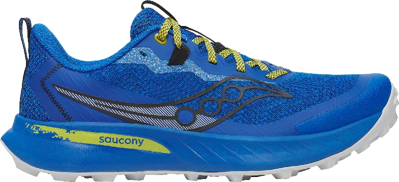 Saucony Peregrine 15 Mens Trail Running Shoes - Blue