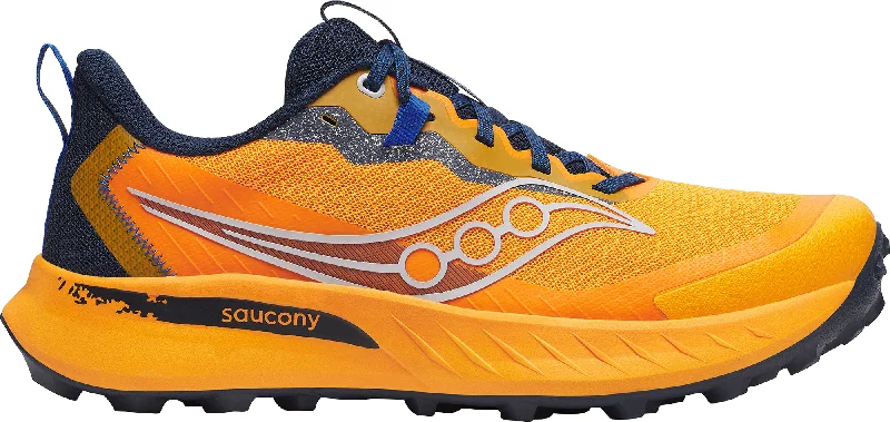 Saucony Peregrine 15 Mens Trail Running Shoes - Orange