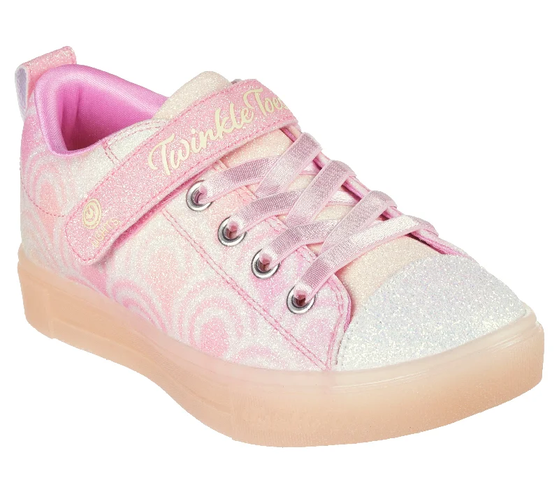 SKECHERS TWINKLE SPARKS ICE - DREAMSICLE - PINK MULTI