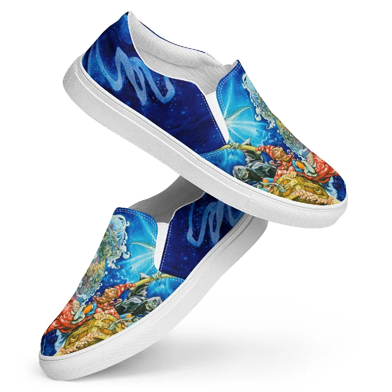 Women’s Discworld III slip-on canvas shoes *US SIZES SHOWN! USE CHART!