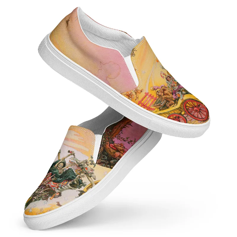 Women’s Soul Music slip-on canvas shoes *US SIZES SHOWN! USE CHART!