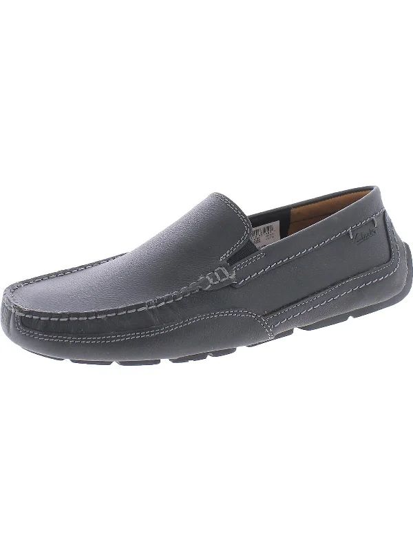 Ashmont Step Mens Leather Slip On Loafers