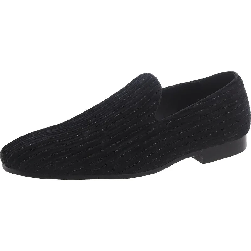 Channce Mens Velvet Plain Loafers