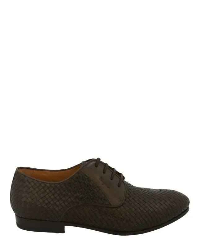 Cooper Woven Leather Dress Shoes