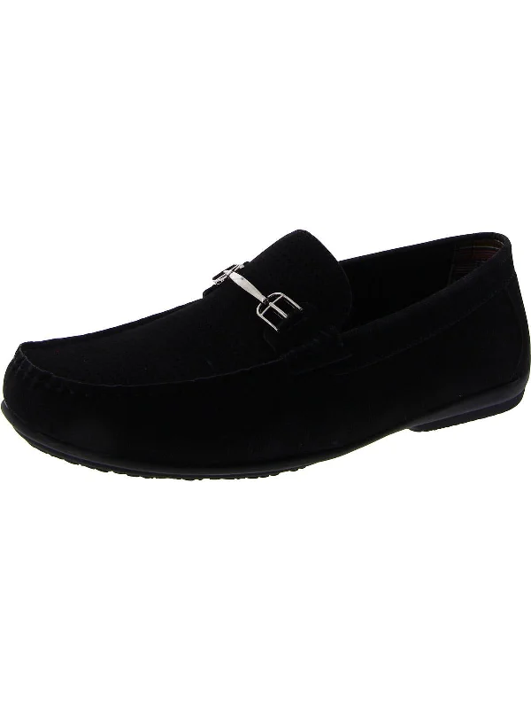 Corley  Mens Leather Slip On Loafers