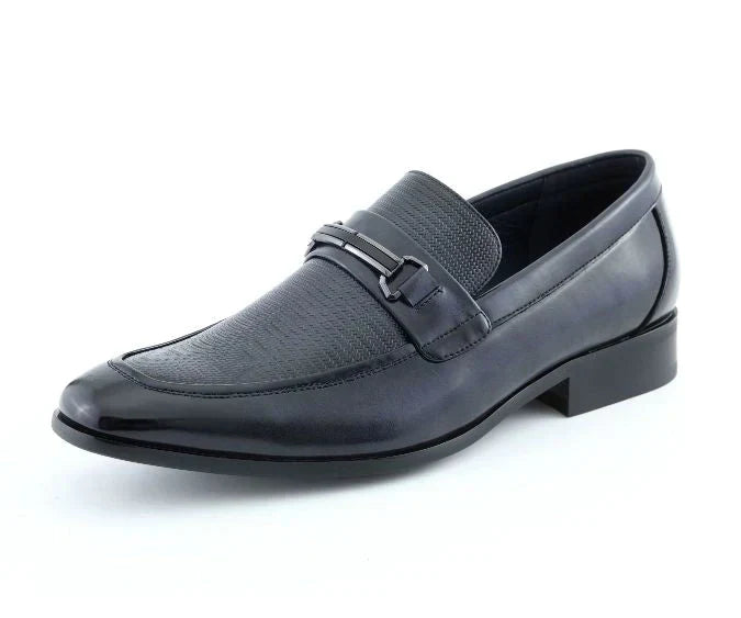 Men Dress Shoes-GERALD NAVY