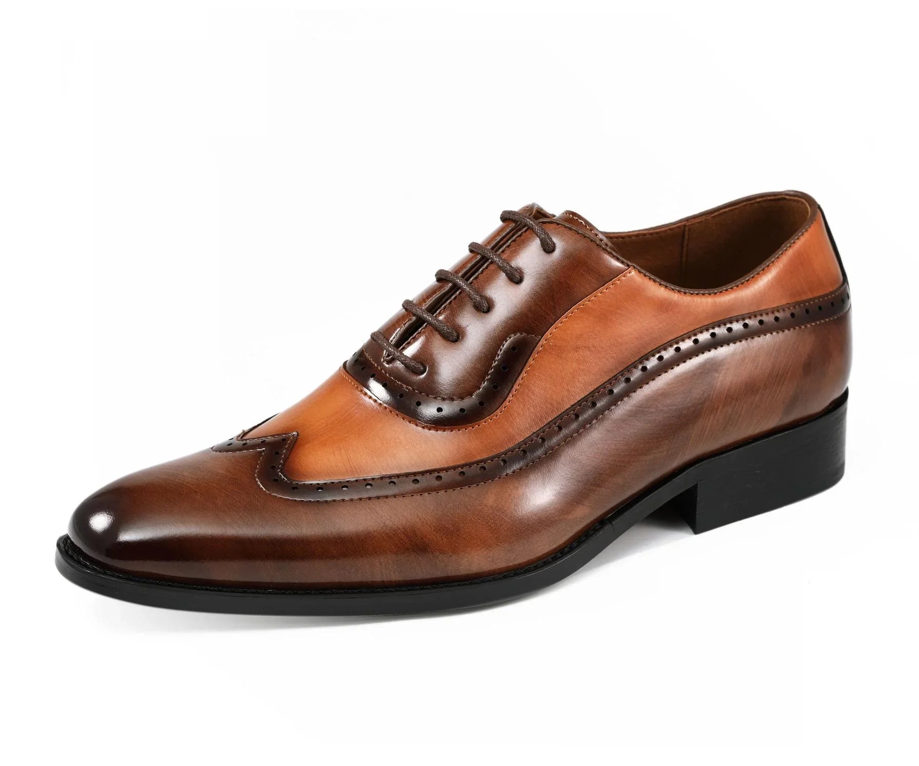 Men's Dress Shoe Everett Tan Brown