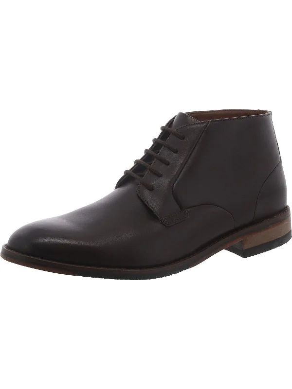 Treymore Mid Mens Leather Lace-Up Derby Shoes